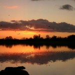 Sunset at Lough Hacket :: Photograph by John McHugh